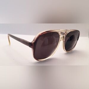 Mainstreet 302S Gray Translucent Oval Sunglasses Frames Only